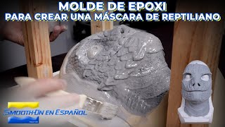 Molde de epoxi para crear una prótesis de reptiliano [upl. by Citron]