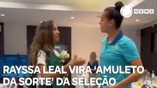 Rayssa Leal vira amuleto da sorte da seleção feminina [upl. by Beaver]