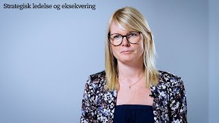 Lea Stentoft Berling om Strategisk ledelse og eksekvering [upl. by Nevlin884]