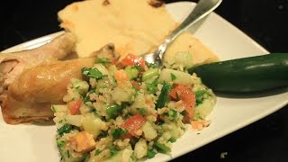 How to make Tabouli Salad  Tabbouleh  Vegan Recipe [upl. by Abrahan]