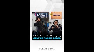 UNIMMA TALKSHOW BERSAMA BEA CUKAI GEMPUR ROKOK ILEGAL MAGELANG [upl. by Erialc294]