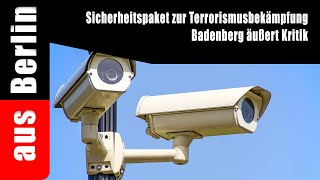 Sicherheitspaket zur Terrorismusbekämpfung [upl. by Culosio]