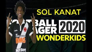 FM20 Top 5 Wonderkid Sol Kanat  Football Manager 2020 Wonderkids Left Winger [upl. by Upali853]