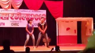 Dilip Rayamajhi Dance Performance in DashaiTihar Mela 2016 Harrisburg PA HD [upl. by Rehctaht609]