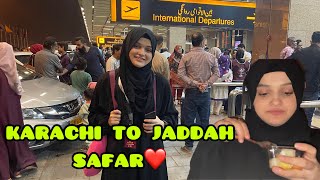 Karachi to Dubai to jaddah❤️ [upl. by Utley218]