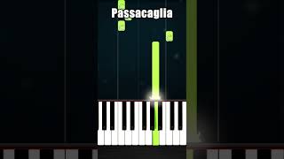 Passacaglia HandelHalvorsen  BEGINNER Piano Tutorial [upl. by Consolata]