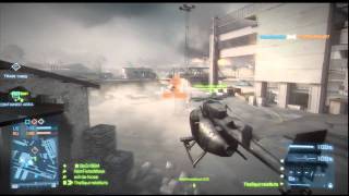 Battlefield 3  Little Bird Tactics and Flying Techniques Noshahr Canals PS3 HD [upl. by Atnod]