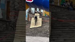 Duras caídas en el Enduro Urbano de Guanajuato 📹 hopeteam crash fail urban enduro downhill [upl. by Starla]