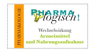 Arzneimittel und Nahrungsaufnahme [upl. by Charita]