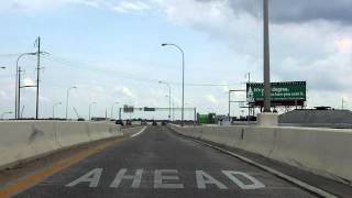 Wilmington Expressway Interstate 95 Exit 6 southbound [upl. by Llehsor]