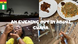 SPEND AN EVENING WITH ME AS A NIGERIAN 🇳🇬 LIVING IN GHANA 🇬🇭 ABURI EASTERN REGION [upl. by Chad84]