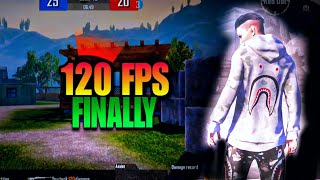 120 FPS is comingThe Moment Every Android Player Was Waiting For  PUBGM [upl. by Natloz]