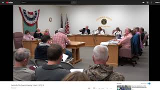 Carlinville John Kraft Public Comment 3 19 2018 [upl. by Teddy]