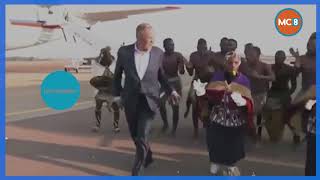 Lavrovs SHOCKING Dance Moves at BRICS Summit in South Africa [upl. by Anifur690]