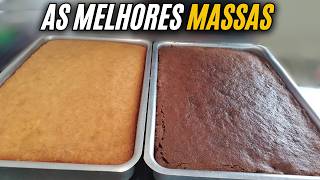 Bolo de Festa ou Bolo Gelado Aprenda as 2 Melhores Massas do Mundo [upl. by Estas]