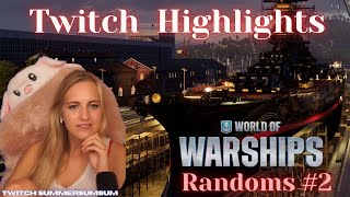 Zufallsgefecht 2 Yamato TX World of Warships  Aug24  Twitch Highlights  Summersumsum [upl. by Yort]