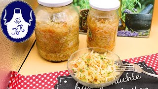 Sommersauerkraut selber machen mmmm [upl. by Dimond]