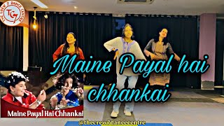 Maine Payal hai Chhankai  Falguni Pathak  Maine Payal hai chankai dance  the crew7 dance centre [upl. by Giliana]