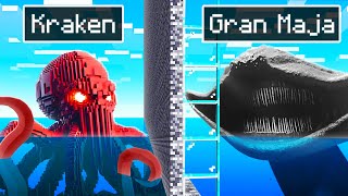 I Fooled My Friend as THE KRAKEN vs EL GRAN MAJA in Minecraft [upl. by Anaiq]