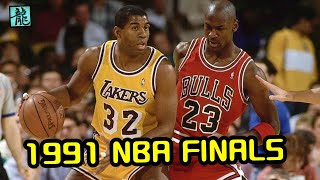 Jordan vs Magic 1991 Finals  What Really Happened [upl. by Acimehs]