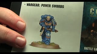 Primaris Ultramarine Lieutenant Calsius  First Look [upl. by Aleira]