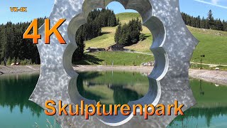 Wandern in Wildschönau Markbachjochbahn und Skulpturenpark mit Paragleiter in 4K Ultra HD 48 [upl. by Atilemrac758]