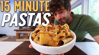 These 15 Minute Pastas Will Change Your Dinners Forever [upl. by Dede]