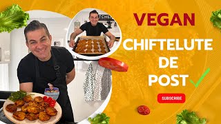 Reteta simpla de CHIFTELUTE de POST la cuptor cu ingrediente simple [upl. by Avonasac]