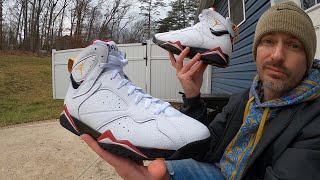 Air Jordan 7 Retro  Cardinal Red  This OG is done right  Did You Pass [upl. by Marcy]