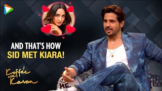 When Sidharth Malhotra amp Kiara Advani met for the first time  Varun Dhawan  KWK  PROMO [upl. by Yorick]