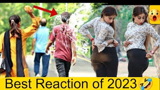 Best Reaction Funny Pranks Compilation 2023  2024 Comedy Video [upl. by Dorene]