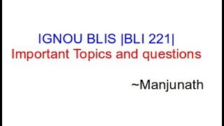 BLI 221  Important Questions for Exam [upl. by Hammel312]