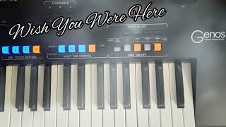 Wish You Were Here  Rednex  Cover by Yamaha Genos Keyboard Ballad Music [upl. by Winthrop]