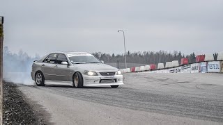 Lexus IS200 1GFE Turbo Drifting [upl. by Hume]