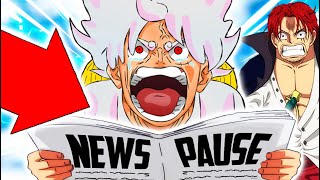 BREAKING NEWS WIEDER LANGE ONE PIECEMANGA PAUSE 😰 [upl. by Ledniahs]