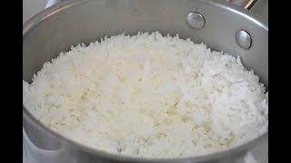 Arroz Blanco al Vapor Basico para Diferentes Usos [upl. by Pettiford]