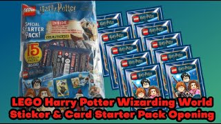 Harry Potter Lego Wizarding World Starter Pack Opening [upl. by Moritz]