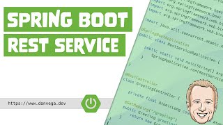 Spring Boot REST Service How to build a REST API in Java [upl. by Ullund550]