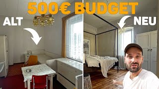 Wie wir mit 500€ Budget ein altes Haus renovieren  PERFEKTES Ergebnis [upl. by Shakti]