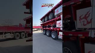 flatbed semi trailer [upl. by Topping501]