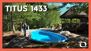 Titus 1433 Installation  Thursday Pools [upl. by Pascha]