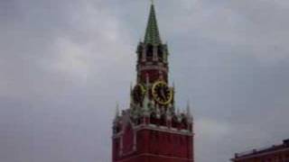 Spasskaya Clock Tower Red Square Moscow [upl. by Herta]