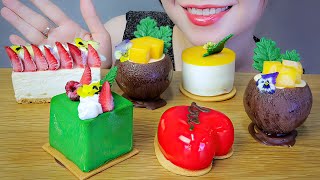 ASMR BANH KEM PHÁP PHẦN 4  FRENCH CAKES PART 04 EATING SOUNDS  LINHASMR [upl. by Norved]