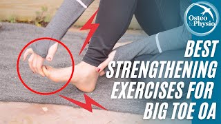 The best strengthening exercises for BIG TOE ARTHRITIS [upl. by Ainet286]