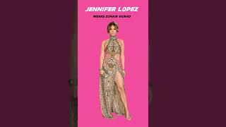 Jennifer Lopez Wears Zuhair Murad  Wicked  Runway Lights [upl. by Ellenhoj]