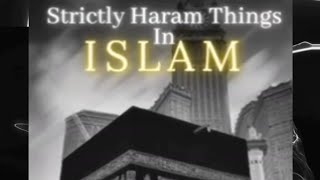 Strictly Haram Things in Islam quran hadees sunnah haram youtubeshorts shorts short new yt [upl. by Lebyram]