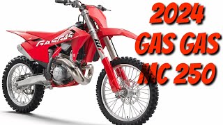 2024 Gas Gas MC 250 First Look [upl. by Aicenat]