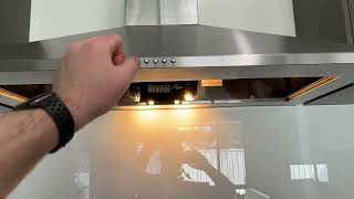 FIX Westinghouse range hood WRF900CS light blew light globes replaced but lights still not working [upl. by Elsilrac]