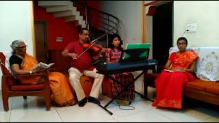 C S I கீர்த்தனை 383  Sthothiram yesu natha  ஸ்தோத்திரம் இயேசு நாதா in violinkeyboard [upl. by Bigner]