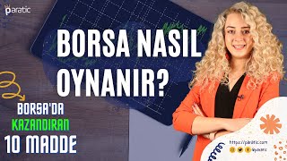 Borsa Nasıl Oynanır Sıfırdan Borsaya Başlamak [upl. by Lehcar130]